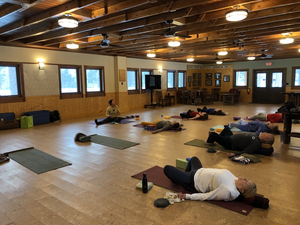 Yoga In The Nldc Lodge