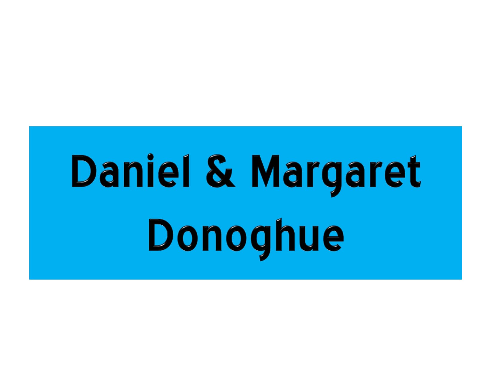 Meg & Dan Donoghue