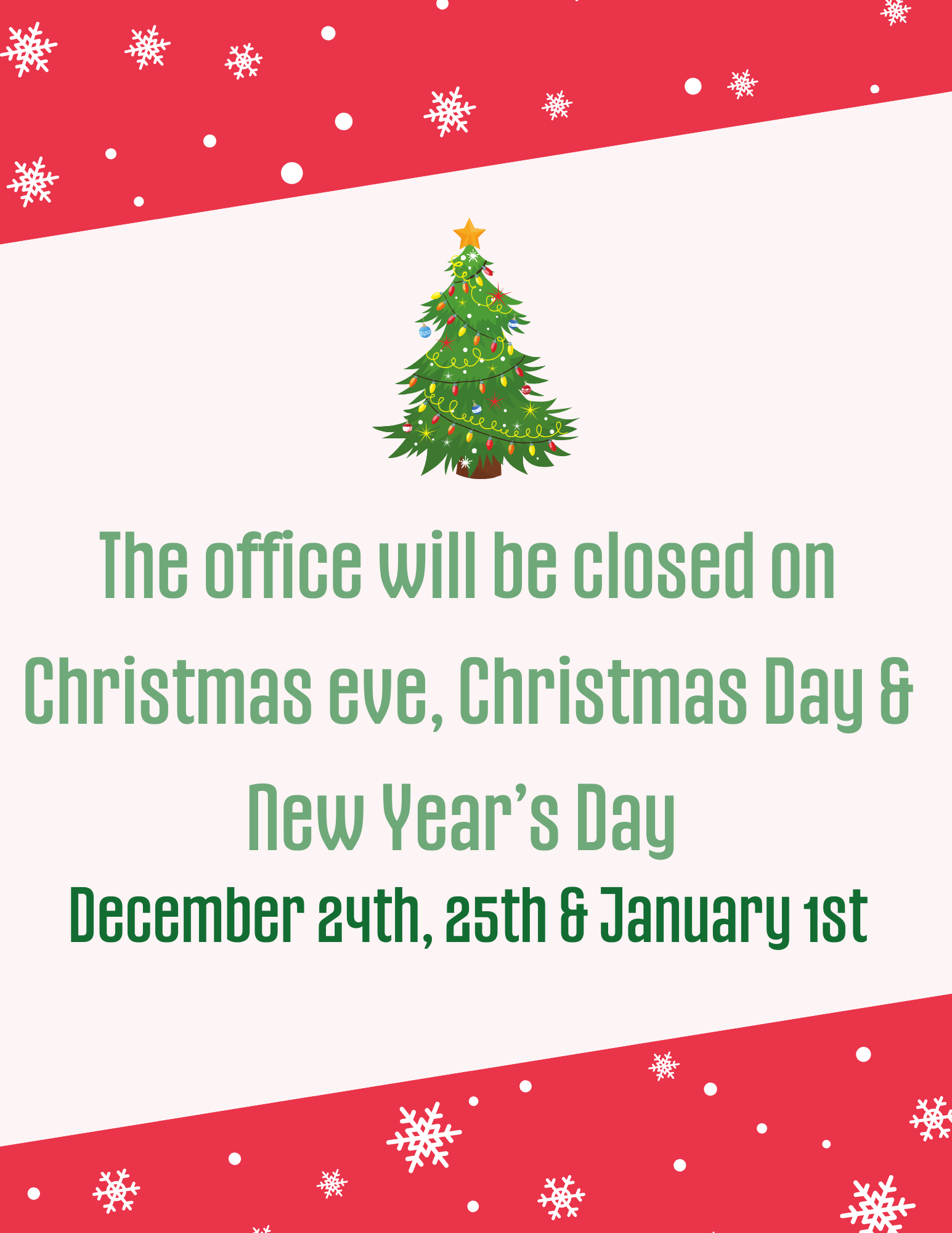 Christmas Closure (2)