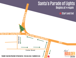 Christmas Walk Map