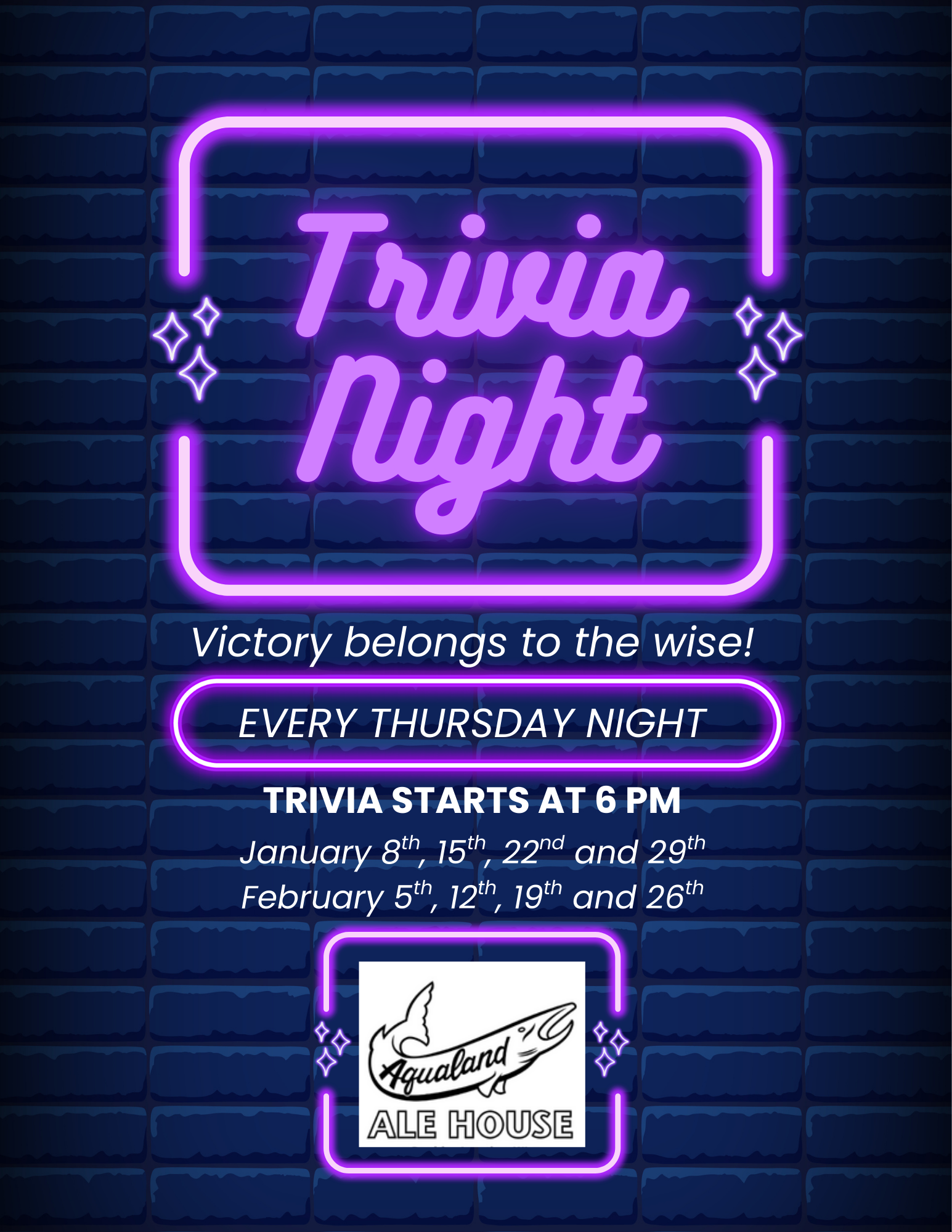 Aqualand Trivia 2026