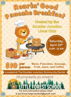 Little Forest Pancake Breakfast 2026 With Logo Png