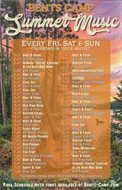 Bents Camp Live Music
