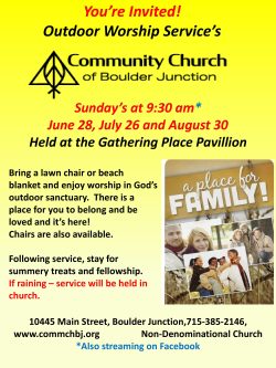 Outdoor Worship Posters 2026 Vertical