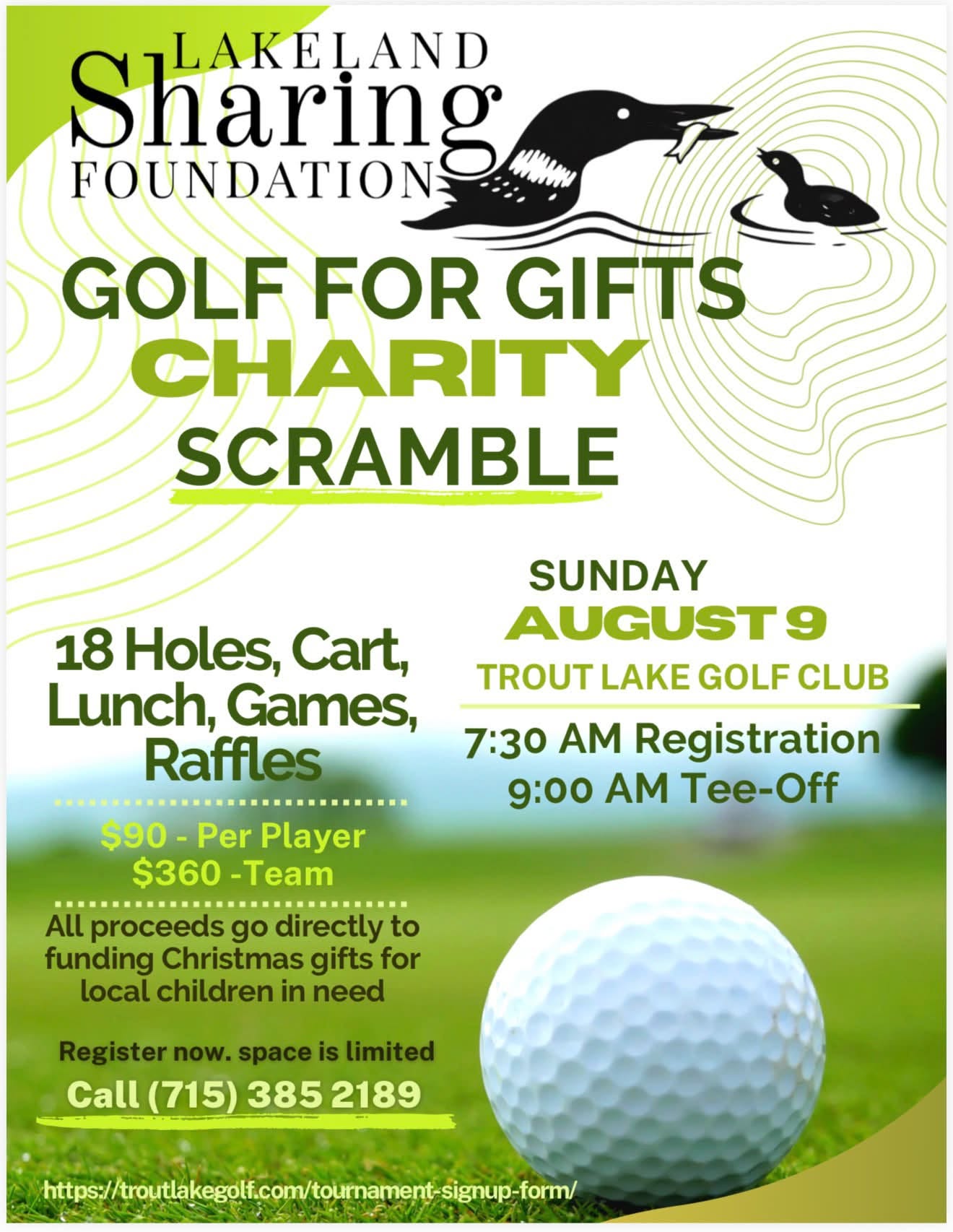 Lakeland Sharing Foundation Golf Outing 2026